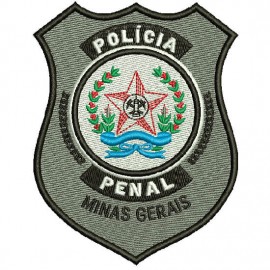 Matriz de bordado Polcia Penal Minas Gerais