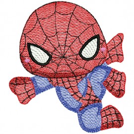 Matriz de bordado Homem Aranha Rippled