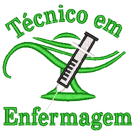 Matriz de bordado Tcnico em Enfermagem